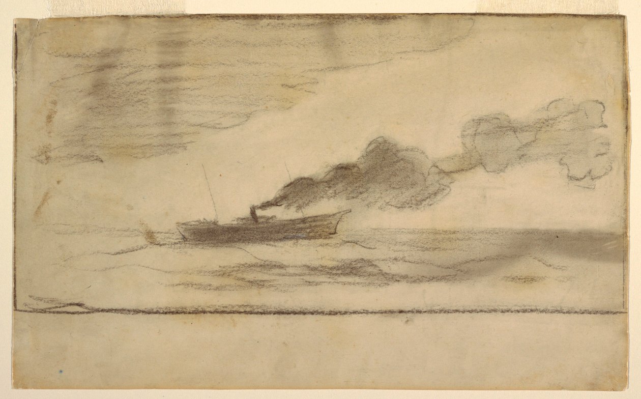 Disegno, peschereccio, 1881 ca. da Winslow Homer