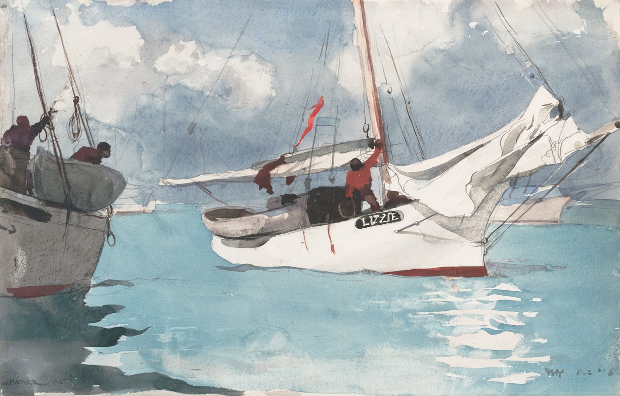 Barche da pesca, Key West da Winslow Homer
