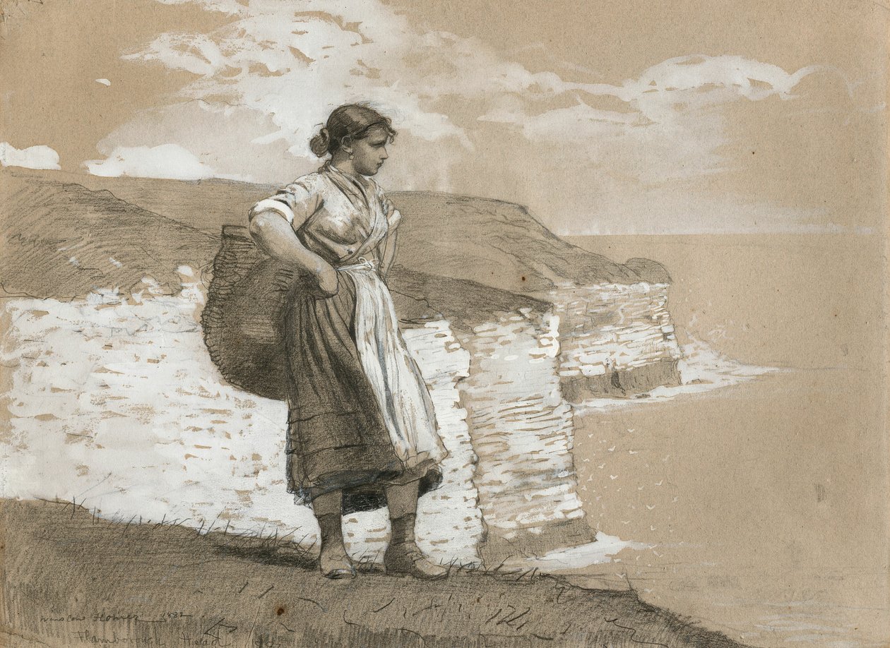 Flamborough Head, Inghilterra da Winslow Homer