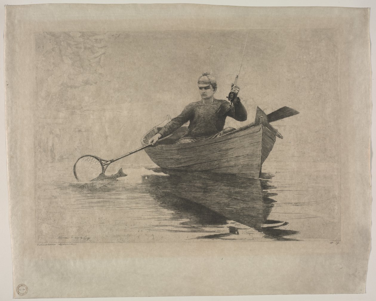 Pesca a mosca da Winslow Homer
