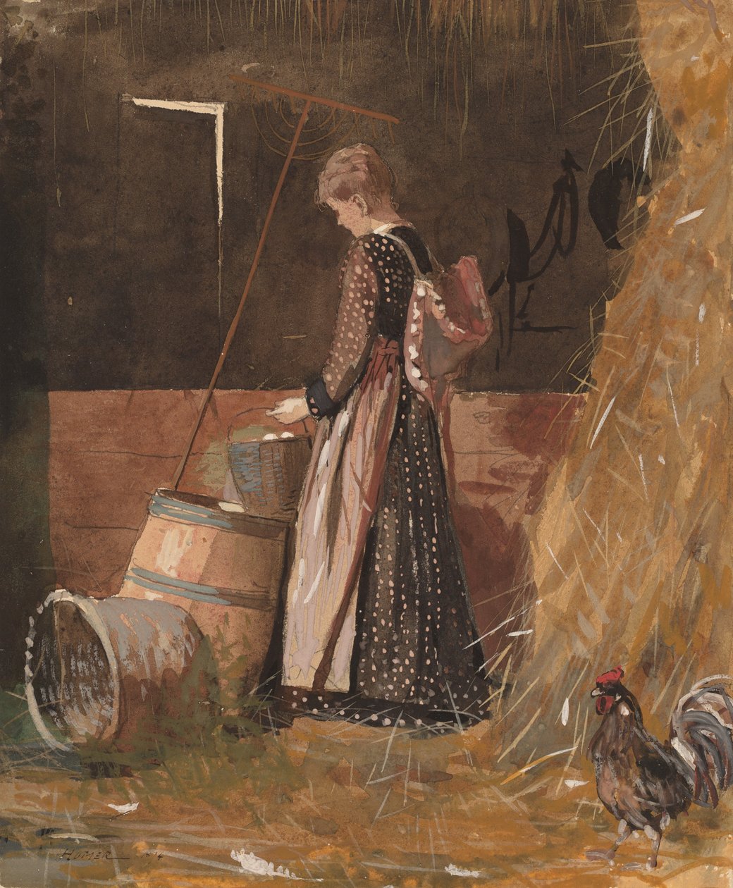 Uova Fresche, 1874 da Winslow Homer