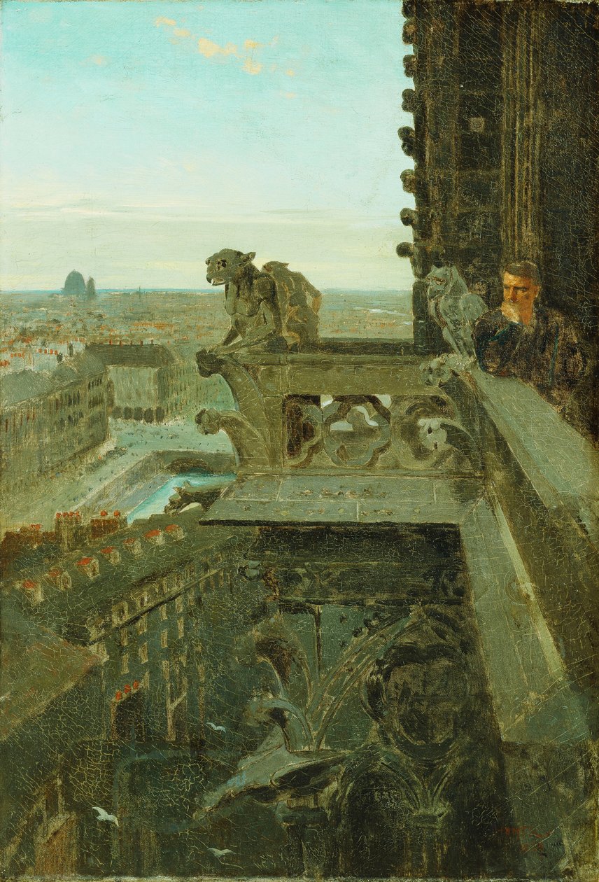 Gargoyle a Notre Dame da Winslow Homer
