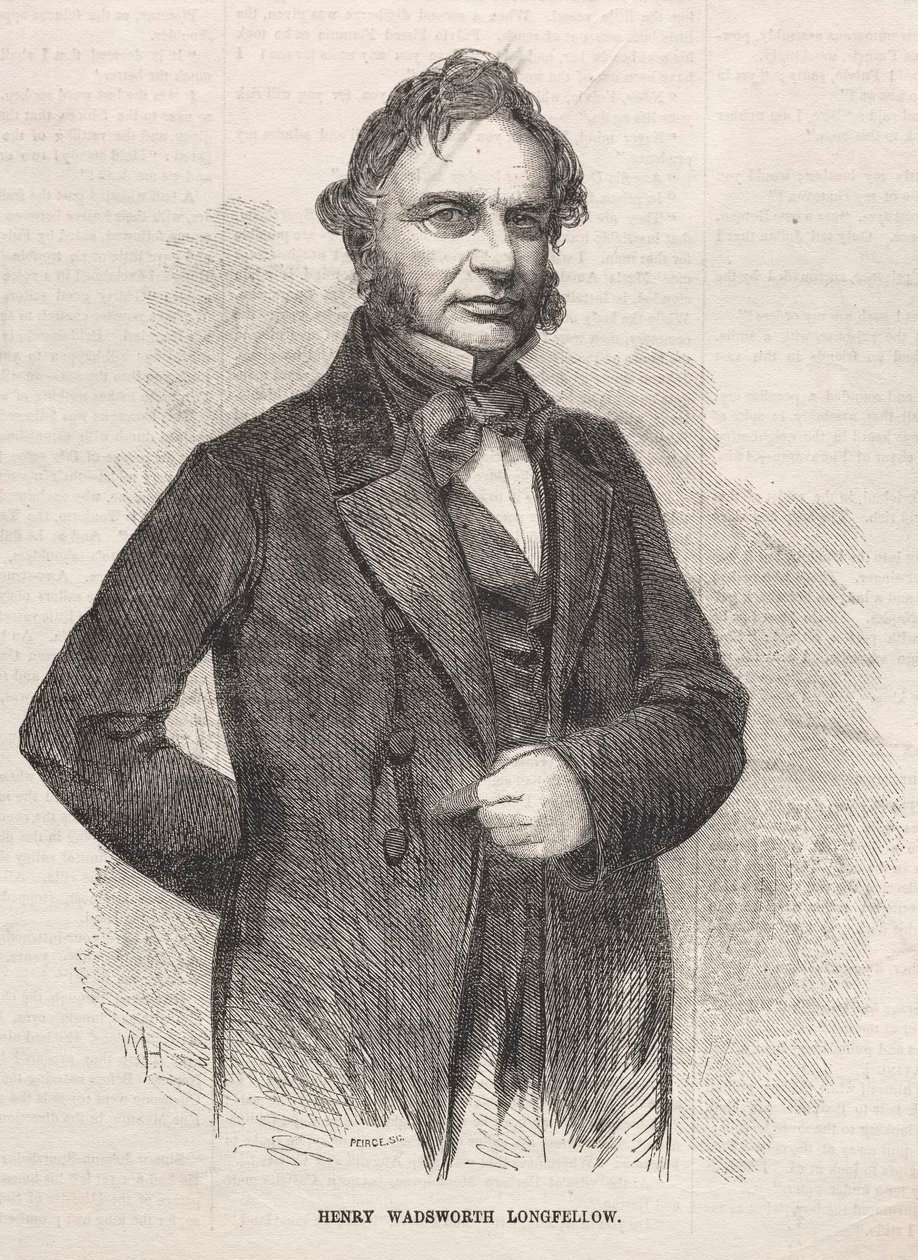 Henry Wadsworth Longfellow, 1858 da Winslow Homer