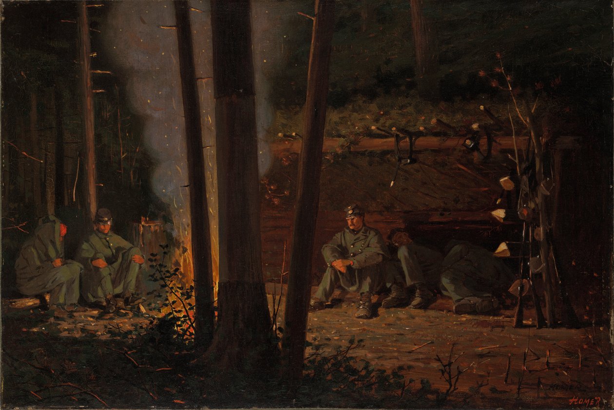 Davanti a Yorktown da Winslow Homer