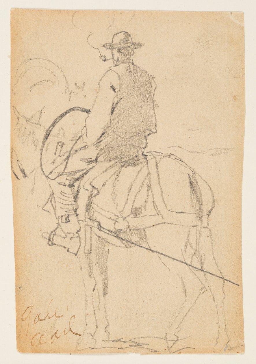 Uomo a cavallo da Winslow Homer