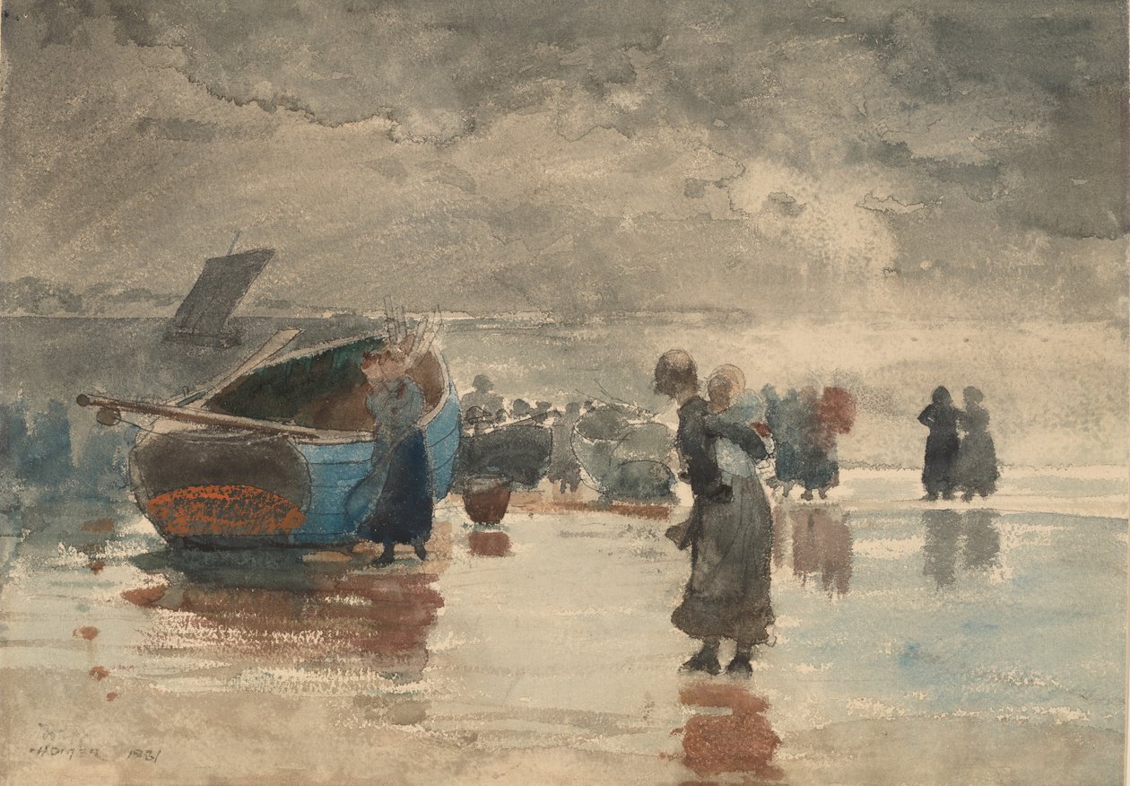 Sulla Sabbia, 1881 da Winslow Homer