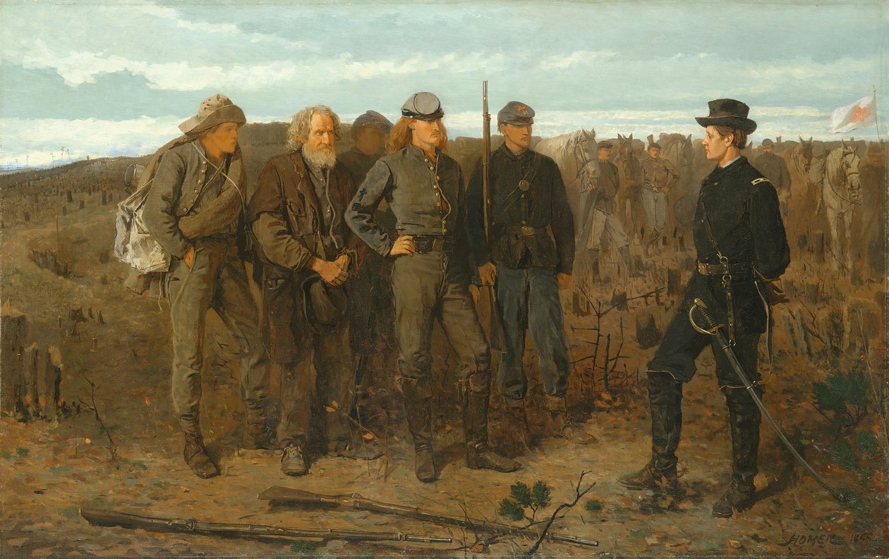 Prigionieri dal fronte da Winslow Homer