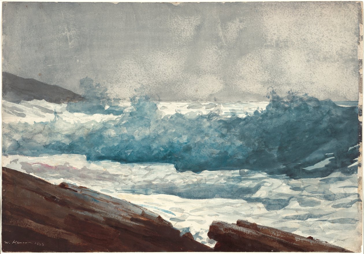 Collo di Prout, Breakers da Winslow Homer