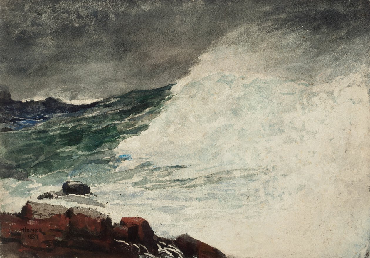 Collo di Prout, Onda di rottura da Winslow Homer