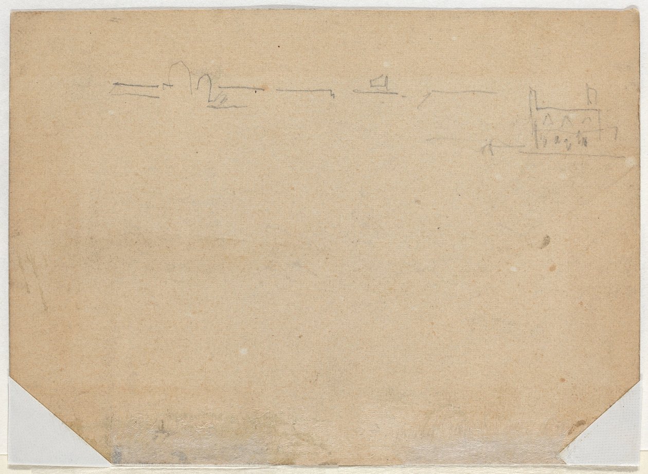 Linea del tetto [verso] da Winslow Homer