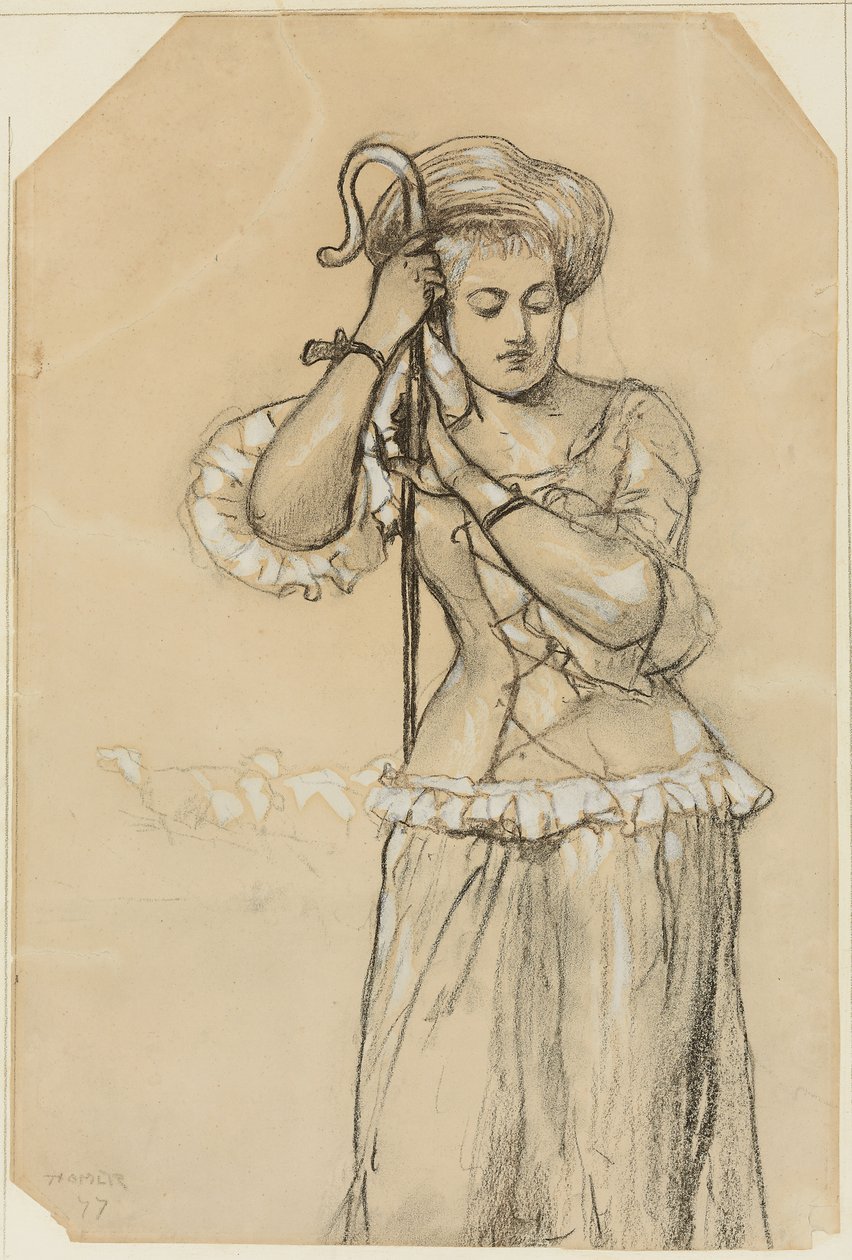 Pastorella, 1877 da Winslow Homer