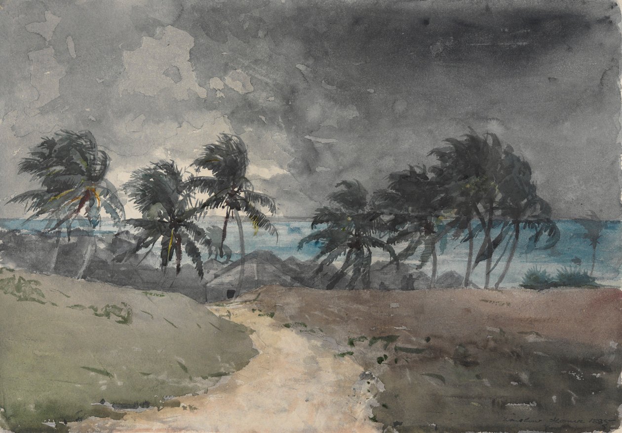 Tempesta, Bahamas da Winslow Homer