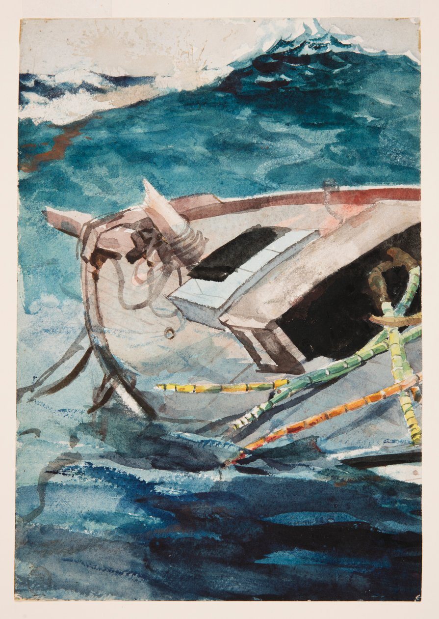 Studio per "Il Golfo Stream" da Winslow Homer