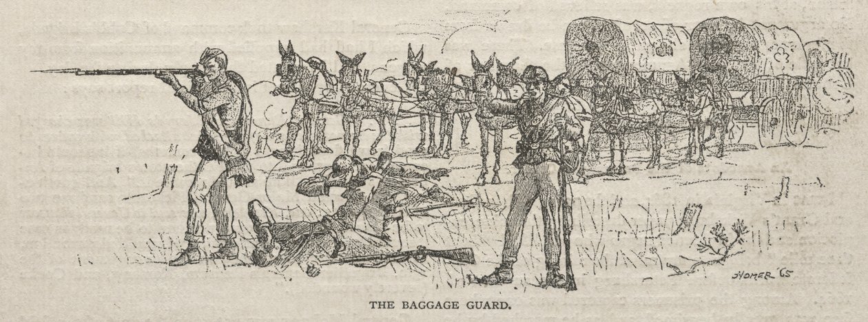 La guardia del bagaglio da Winslow Homer
