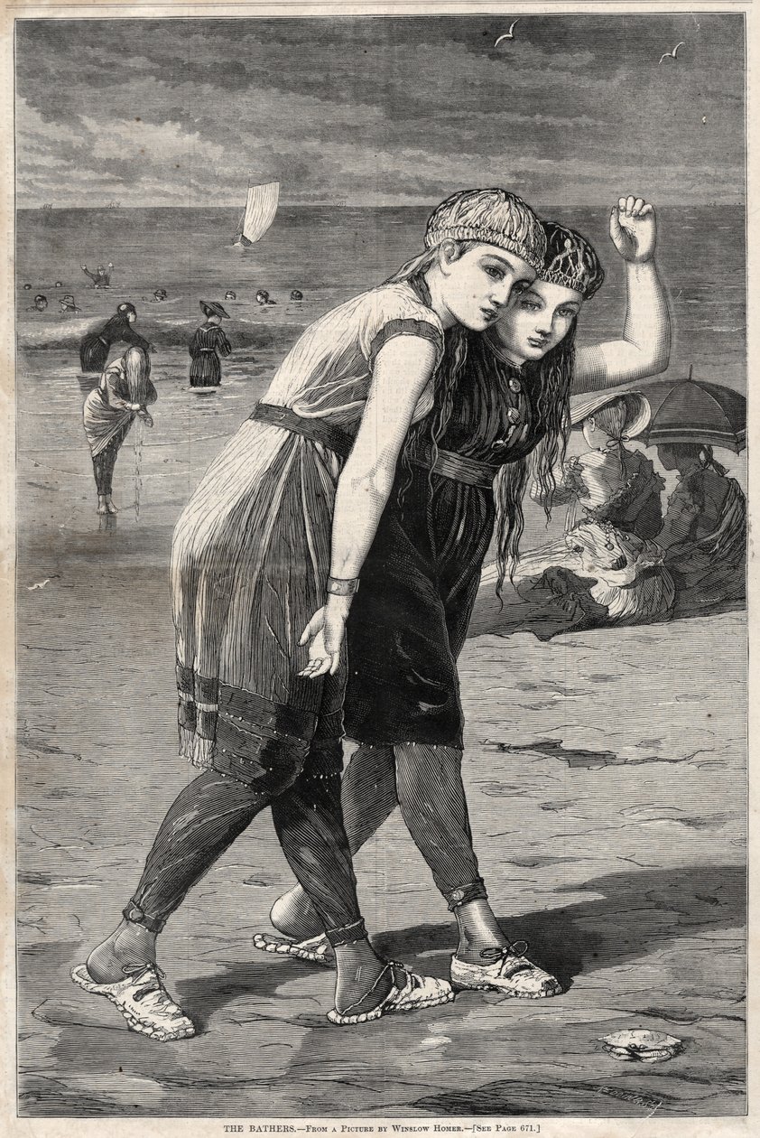 I bagnanti, 1873 da Winslow Homer