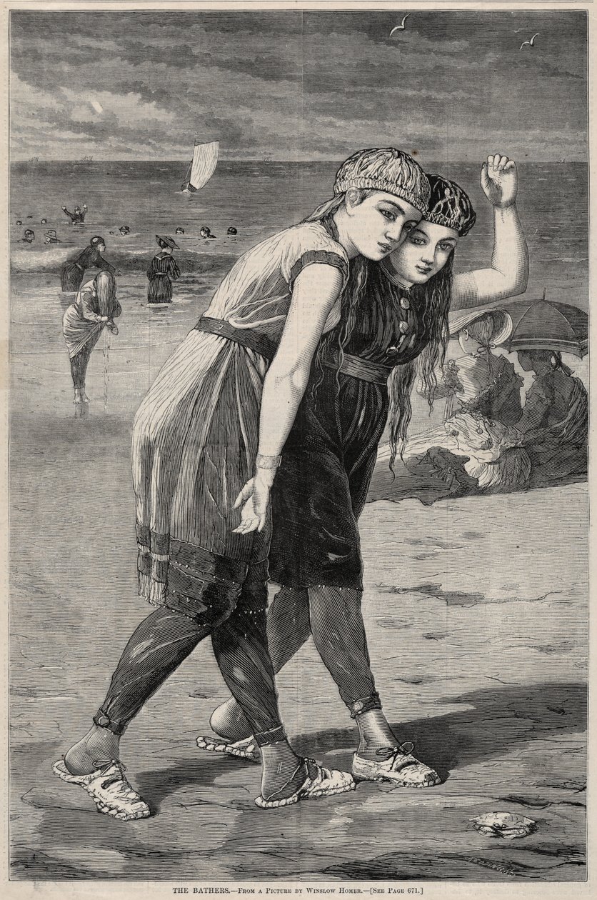 I bagnanti, 1873 da Winslow Homer
