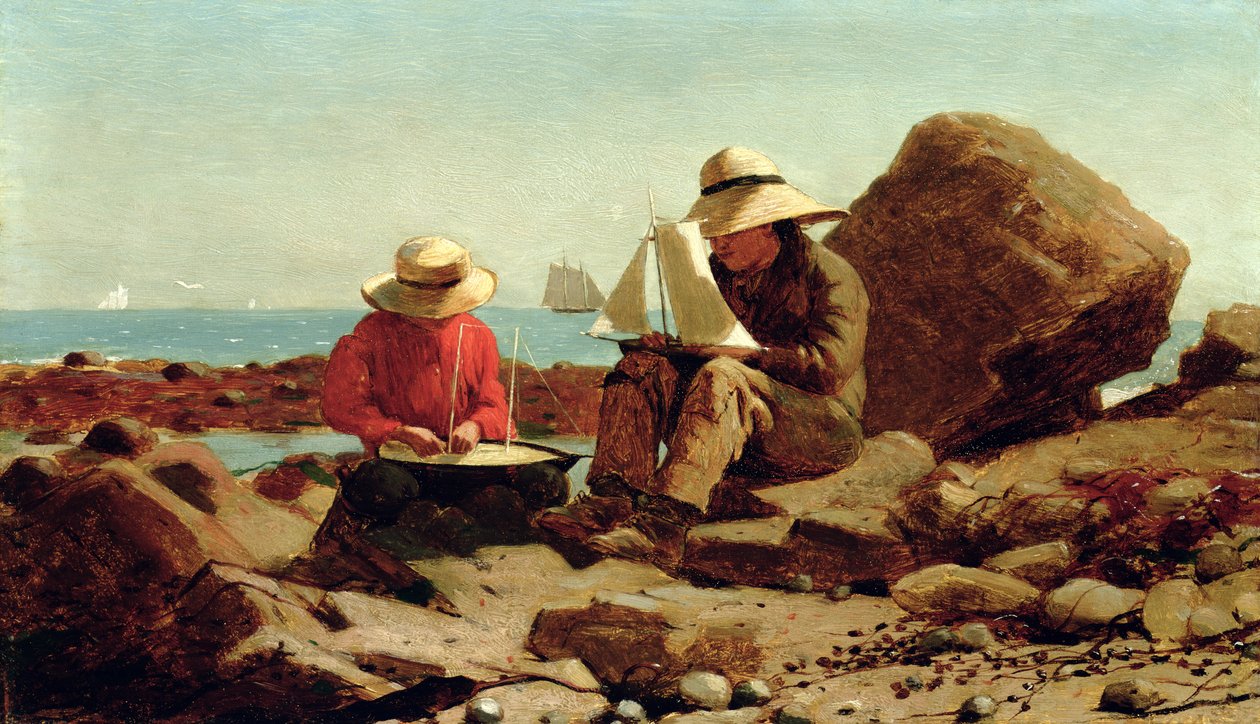I costruttori di barche da Winslow Homer