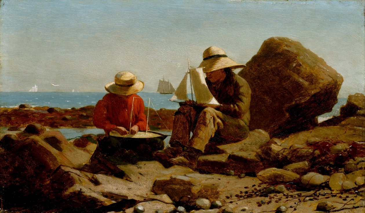 I costruttori di barche da Winslow Homer