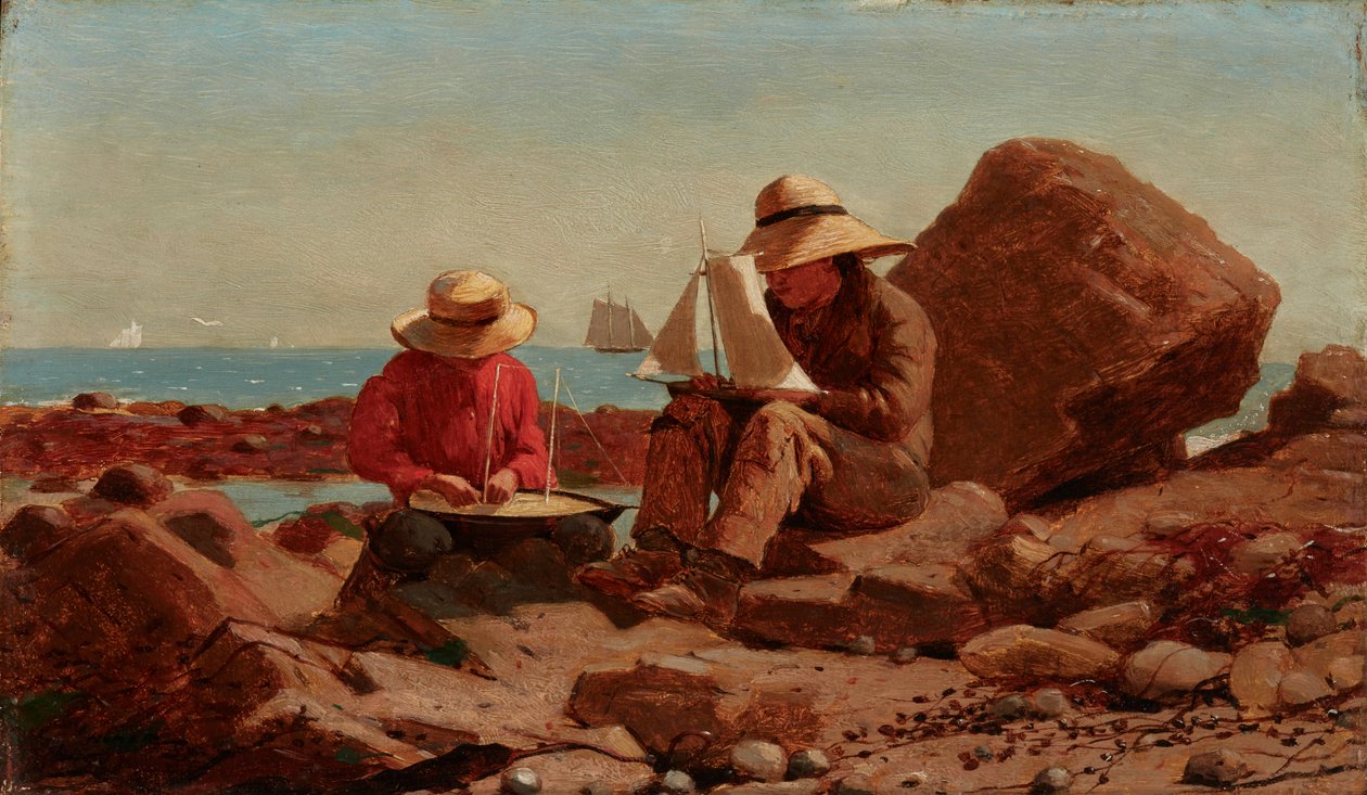 I costruttori di barche da Winslow Homer