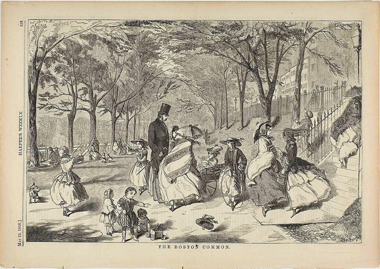 Il comune di Boston da Winslow Homer