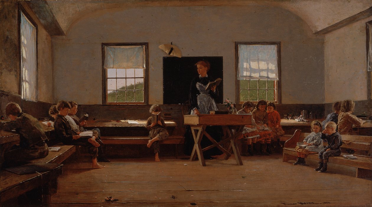 La scuola di campagna da Winslow Homer