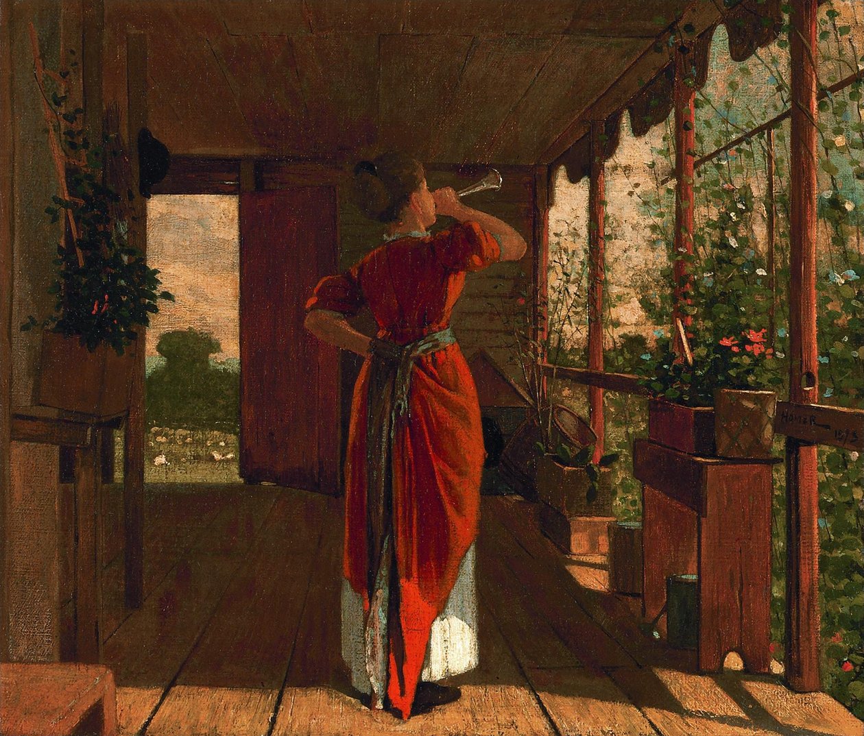 Il corno della cena da Winslow Homer