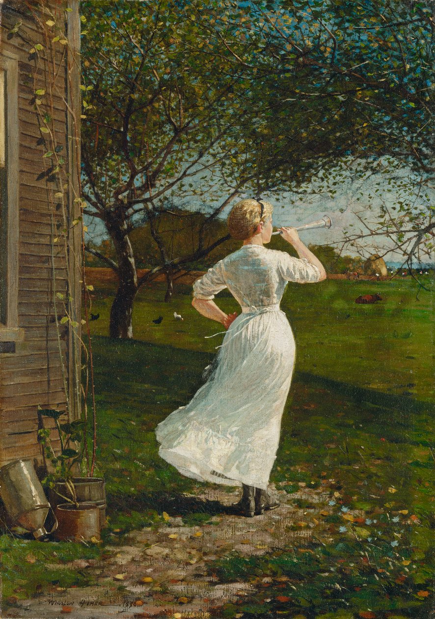 Il corno della cena da Winslow Homer