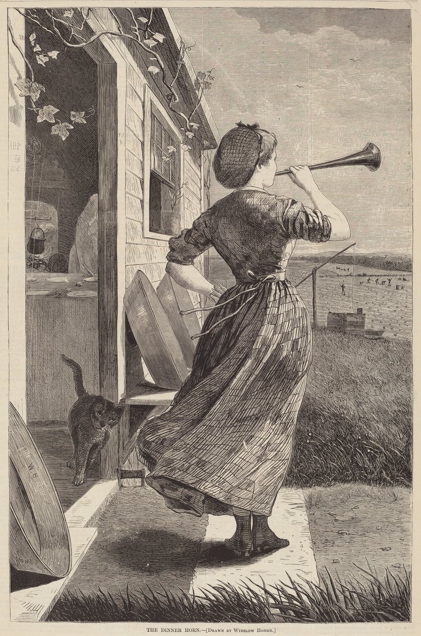 Il corno della cena da Winslow Homer