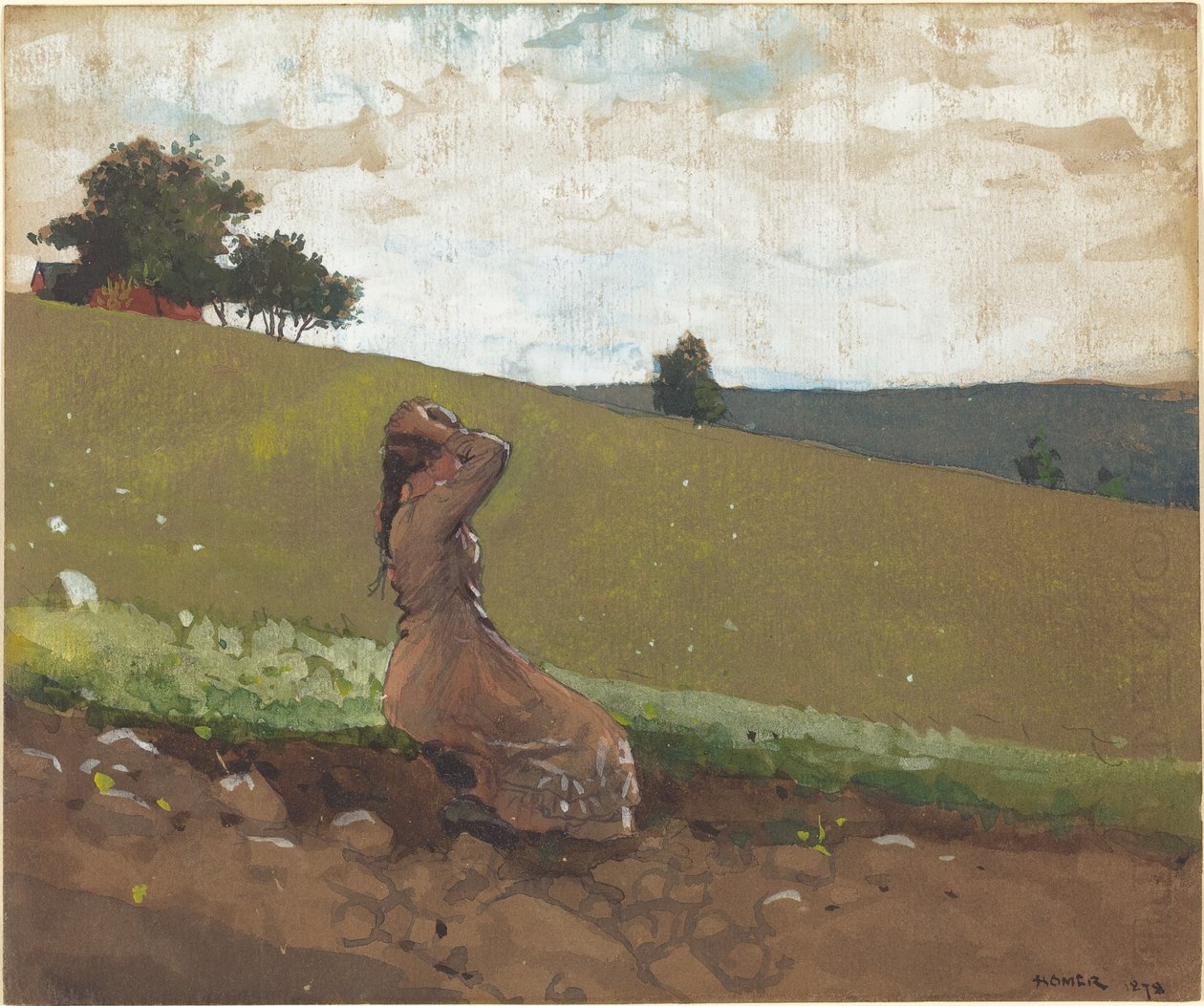 La Collina Verde da Winslow Homer