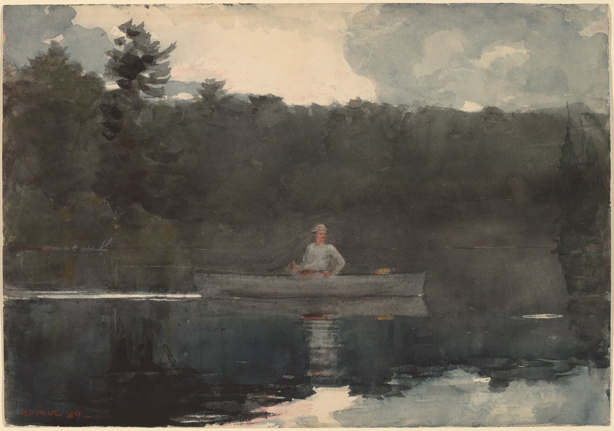 Il Pescatore Solitario da Winslow Homer