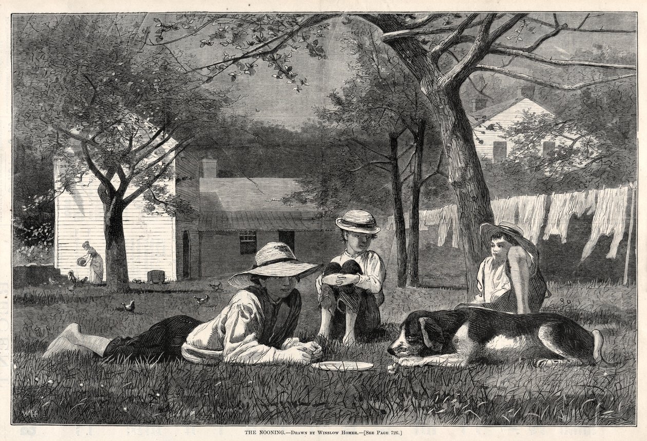 Il riposo, 1873 da Winslow Homer