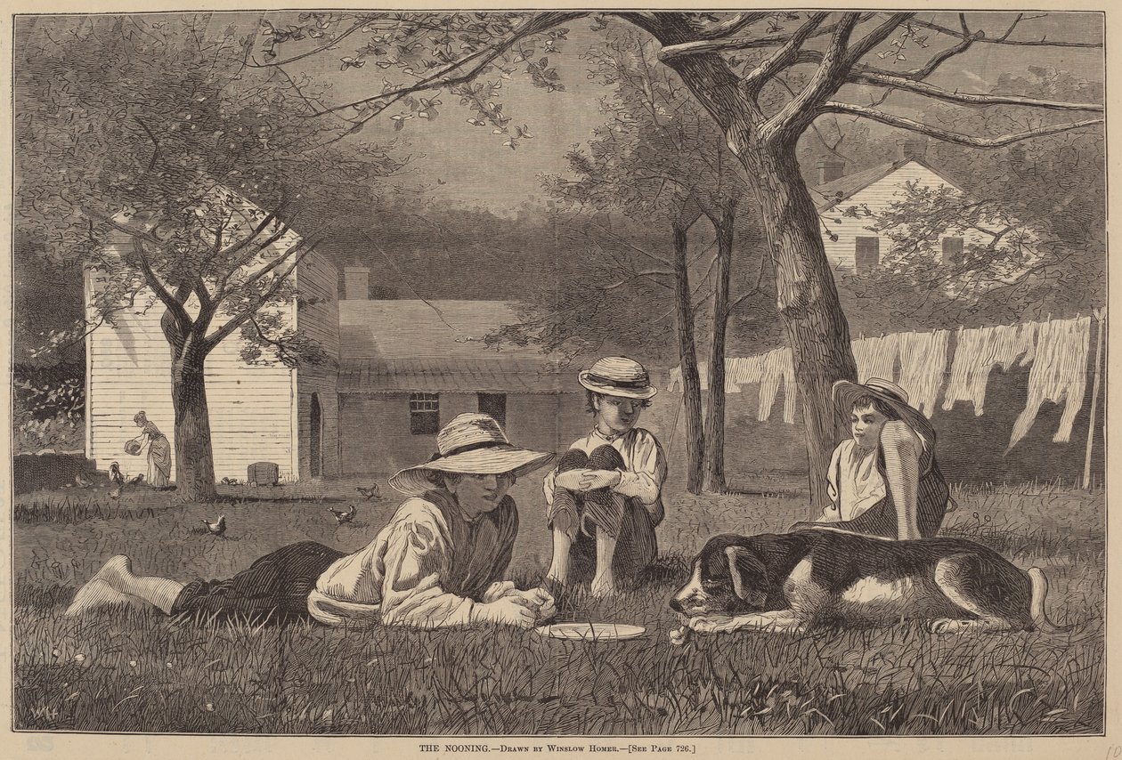 Il riposo di mezzogiorno da Winslow Homer