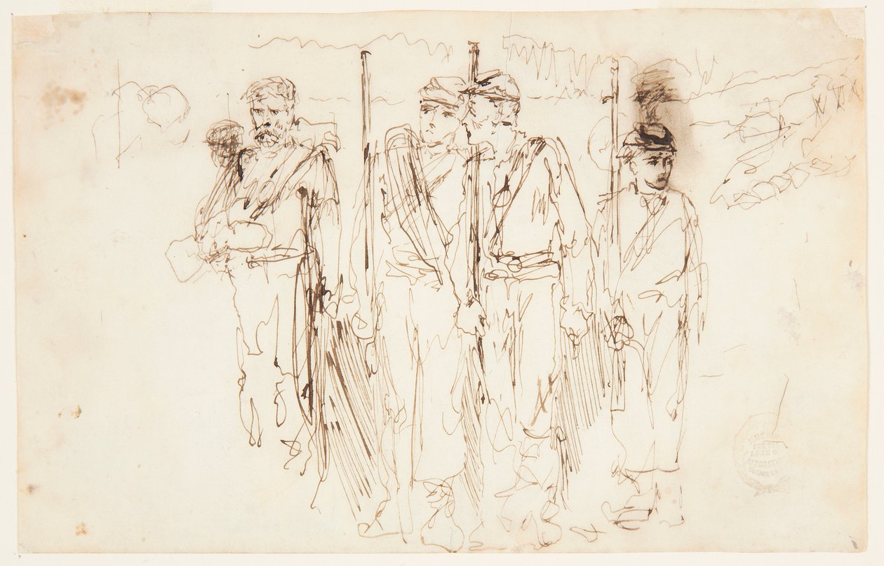 I feriti in cammino da Winslow Homer