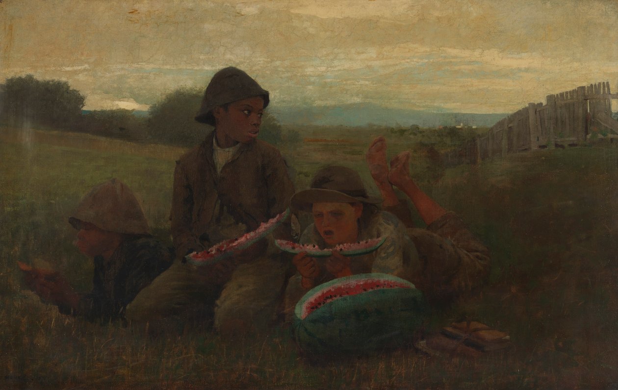 I ragazzi del cocomero da Winslow Homer