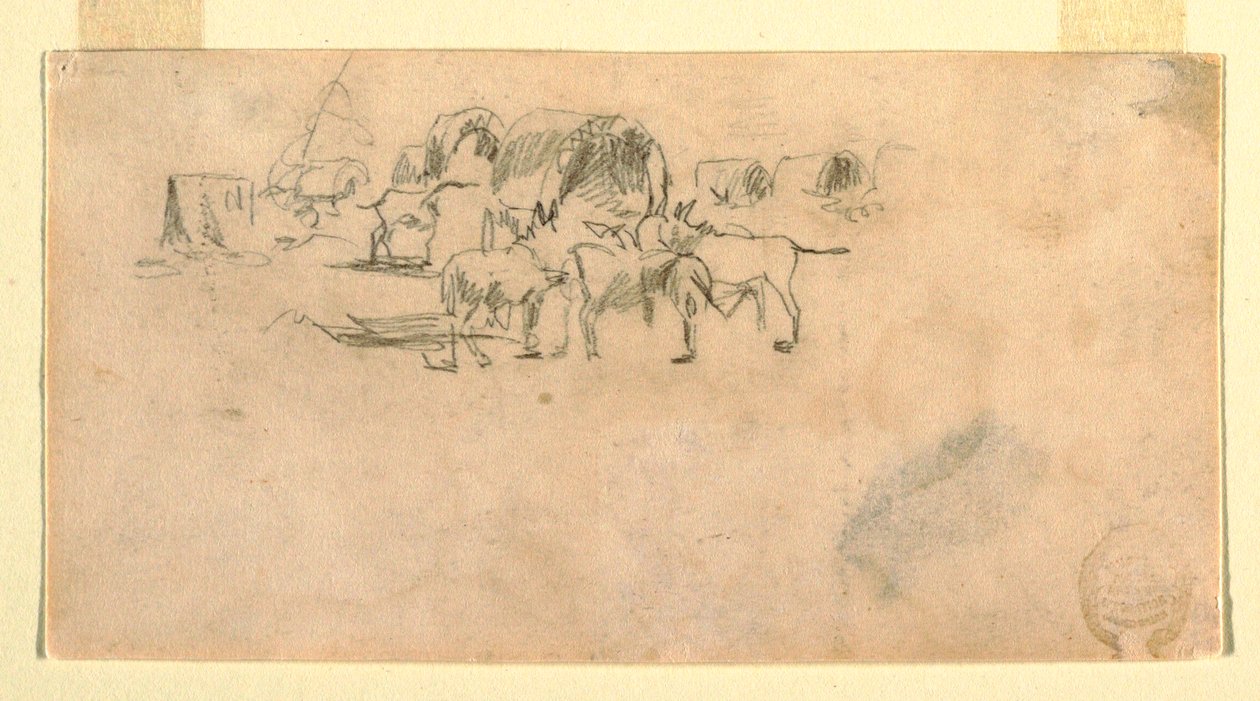 Carovana in campo da Winslow Homer