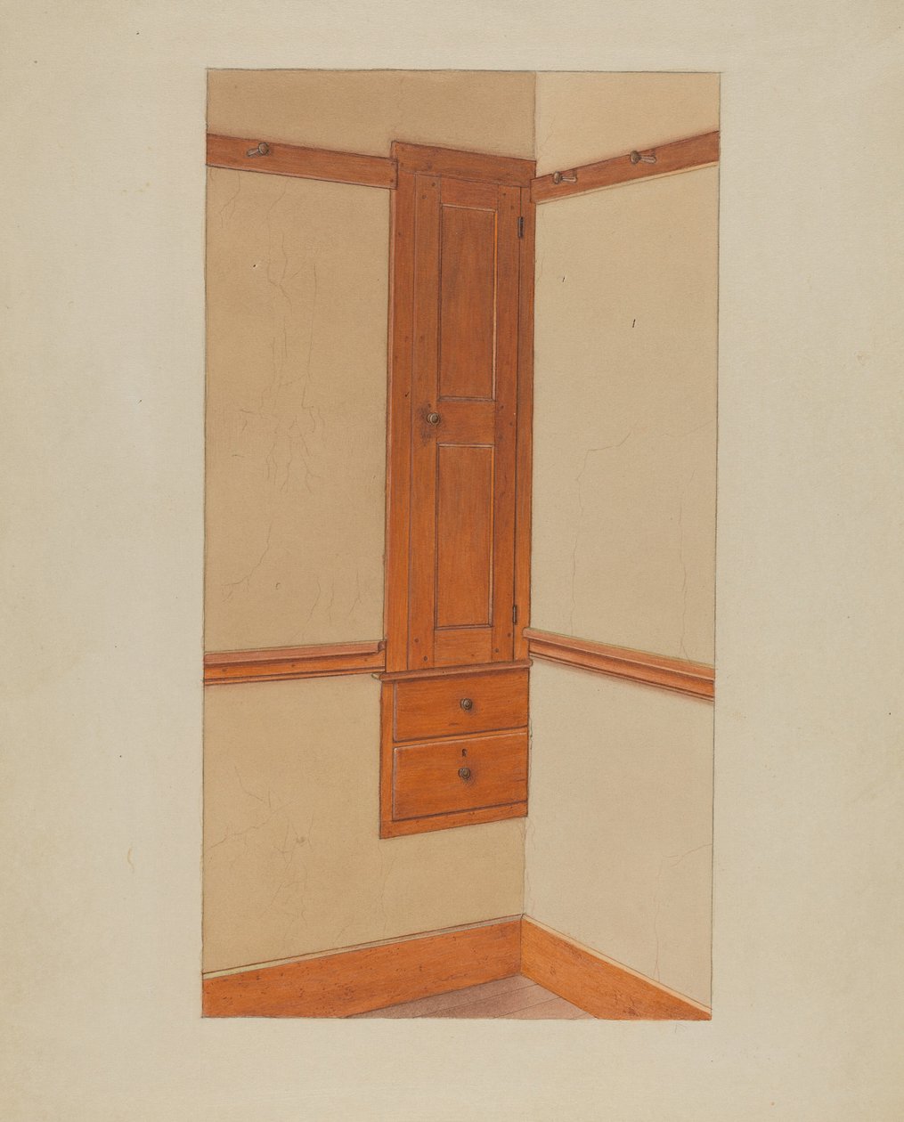 Armadio e cassetti da Winslow Rich