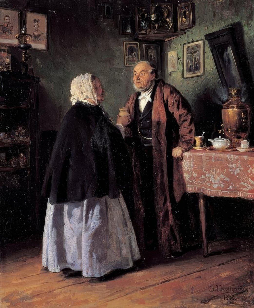 La congratulante da Wladimir Jegorowitsch Makowski