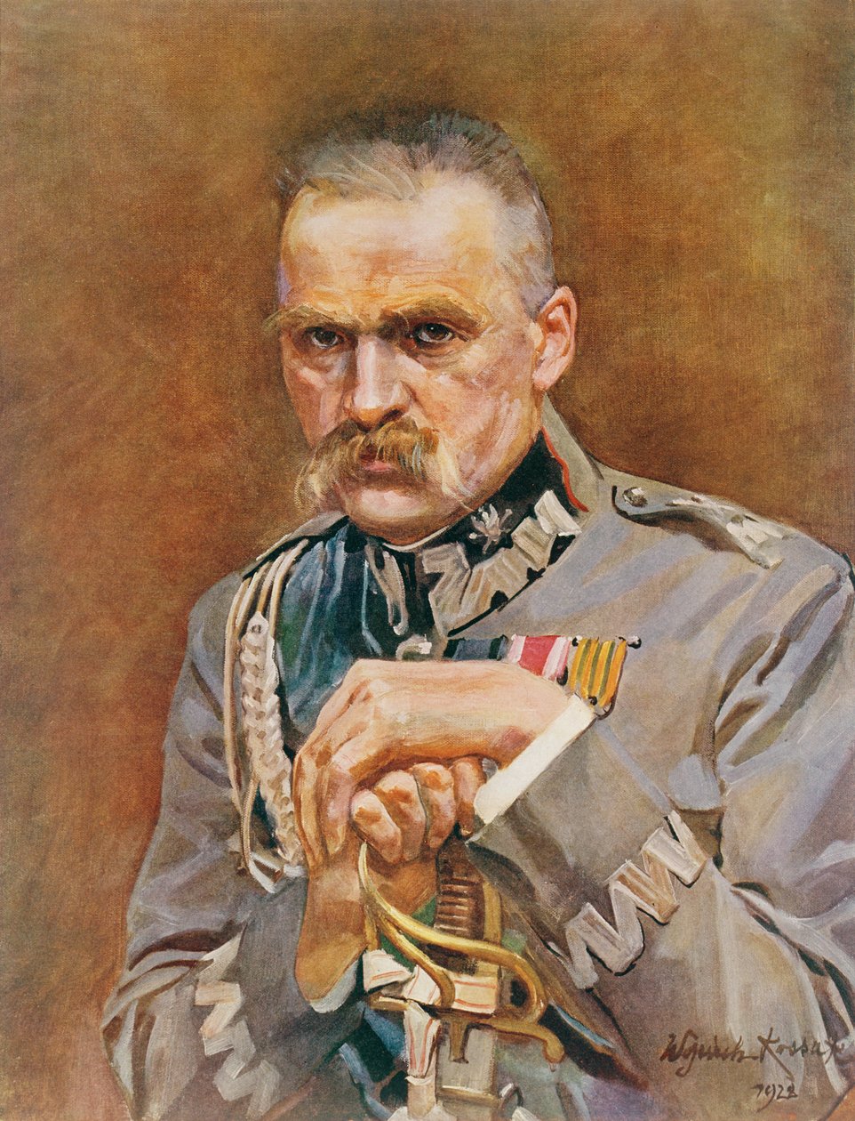 Maresciallo Joseph Pilsudski (1867-1935) da Wojciech Kossak