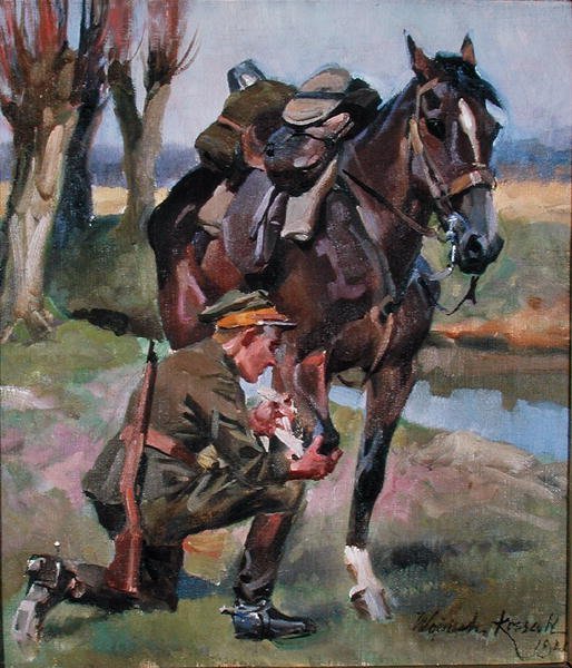 Fasciando la Ferita da Wojciech Kossak