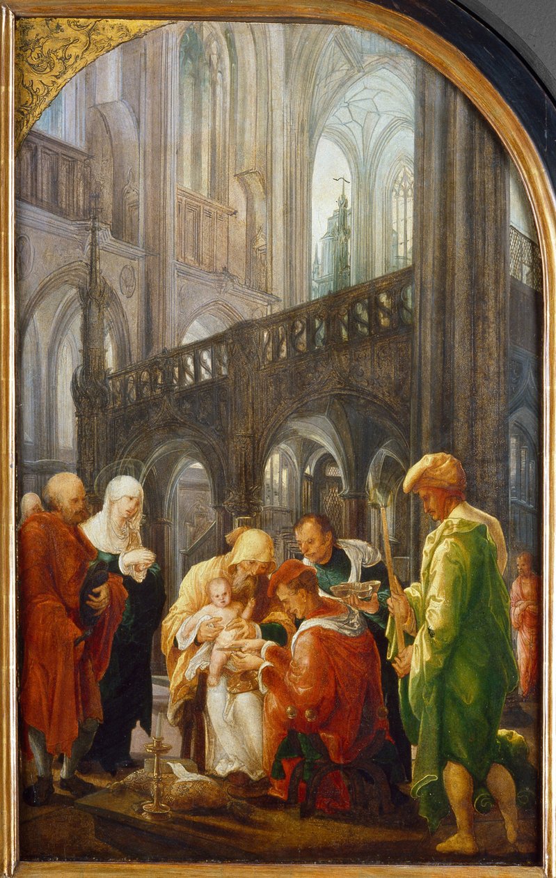 La circoncisione di Cristo, 1521 da Wolf Huber