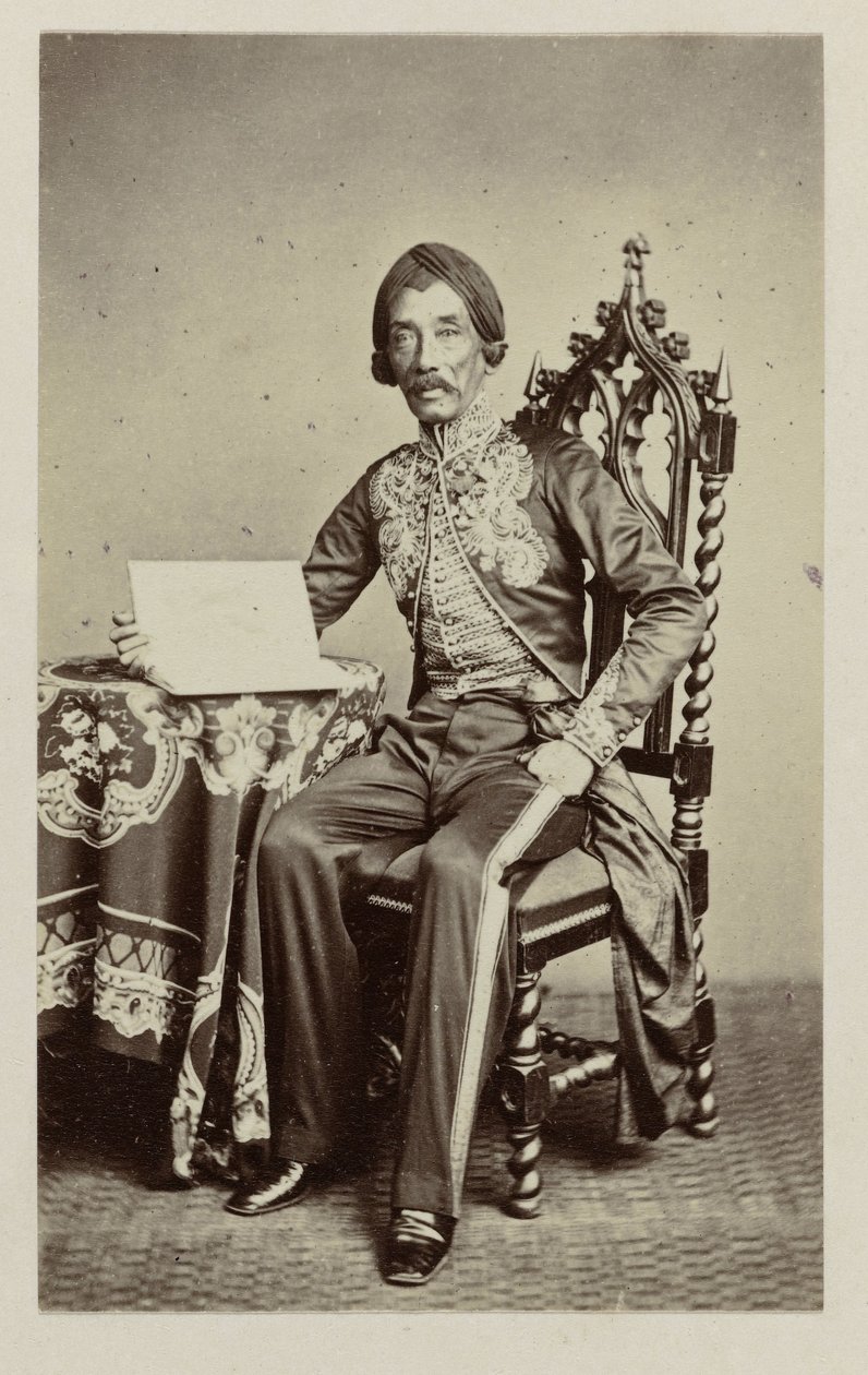 Il pittore Raden Saleh da Woodbury and Page