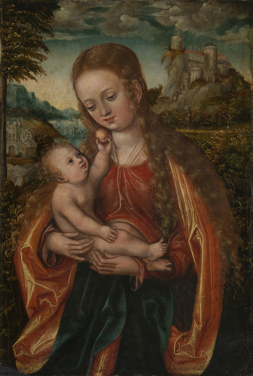 Madonna col Bambino da Workshop of Lucas Cranach the Elder  
