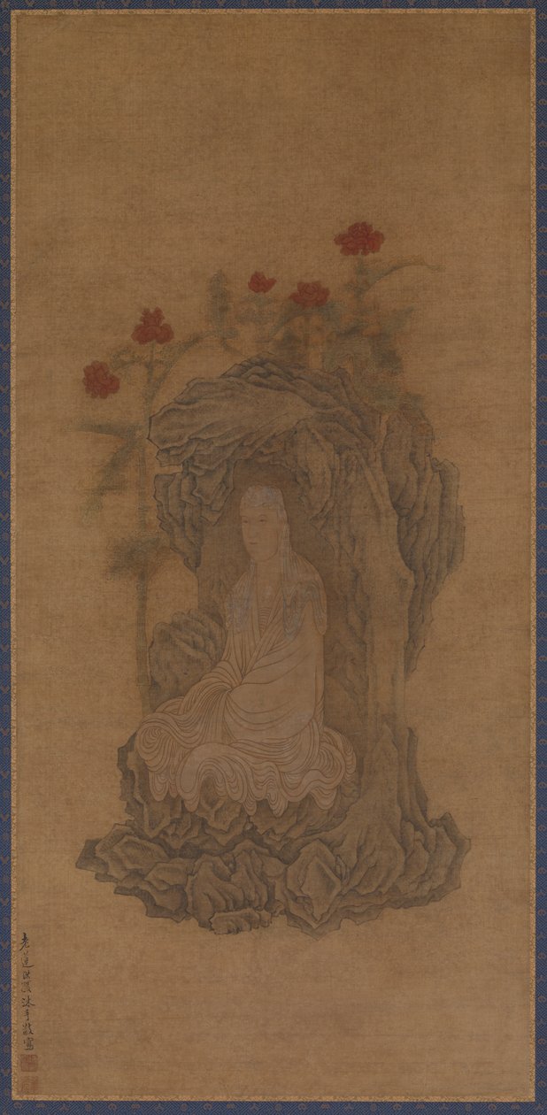Guanyin in abito bianco da Wu Bin