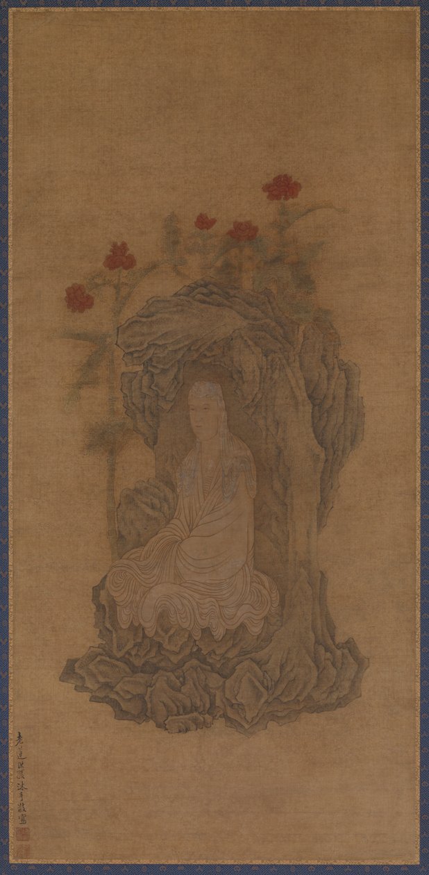 Guanyin in abito bianco da Wu Bin