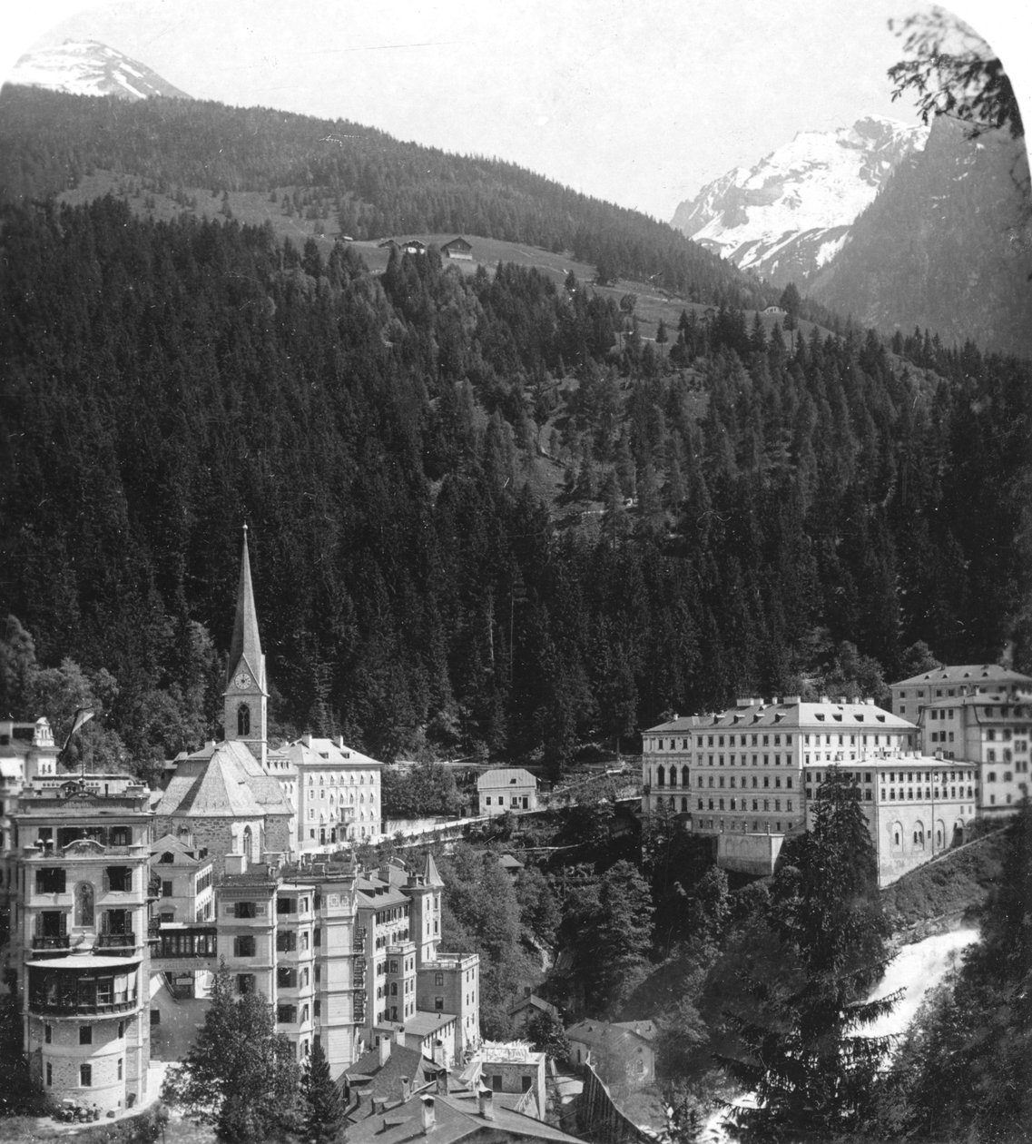 Schwarzenberg, Badgastein, Austria, c. 1900 da Wurthle and Sons