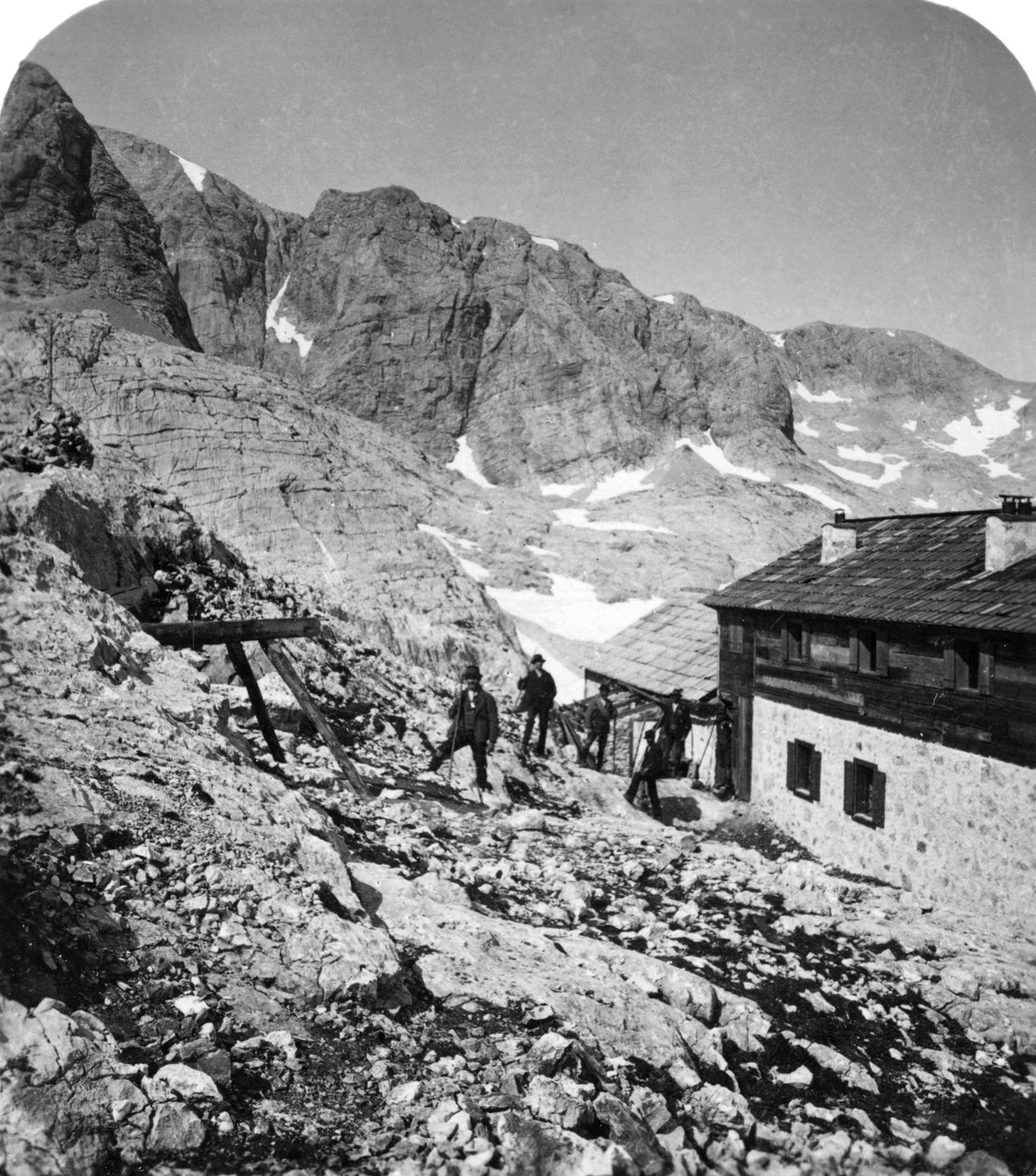 Capanna Simony, Salzkammergut, Austria, c1900s da Wurthle and Sons