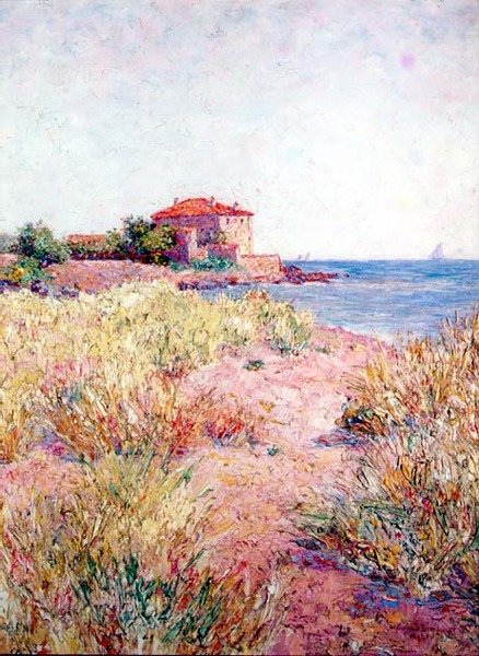 Una villa sul mare da Wynford Dewhurst