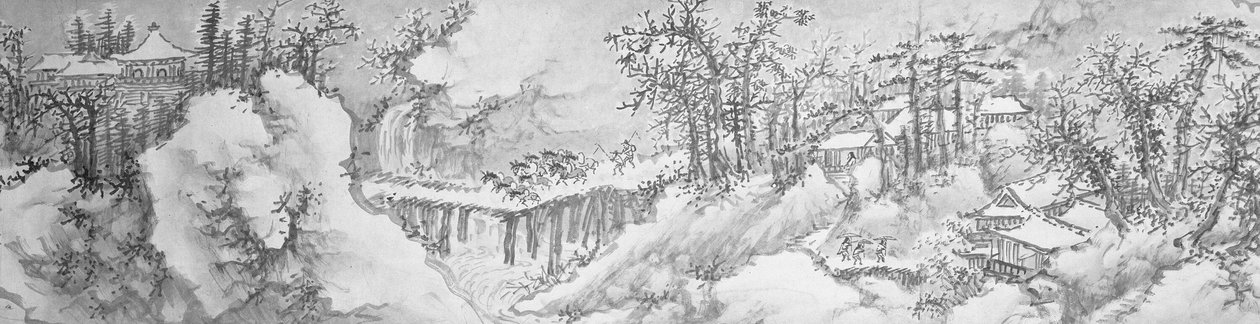 Paesaggio invernale da Xie Shichen