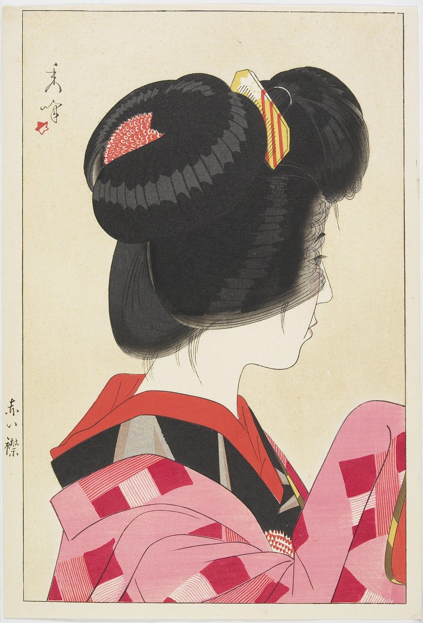 Collare rosso, 1928 da Yamakawa Shuho