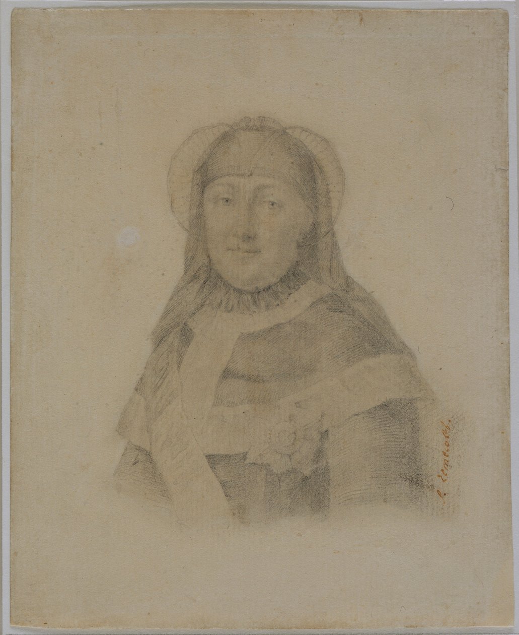 Caterina II in lutto, 1762 da Yefgraf Petrovich Chemesov